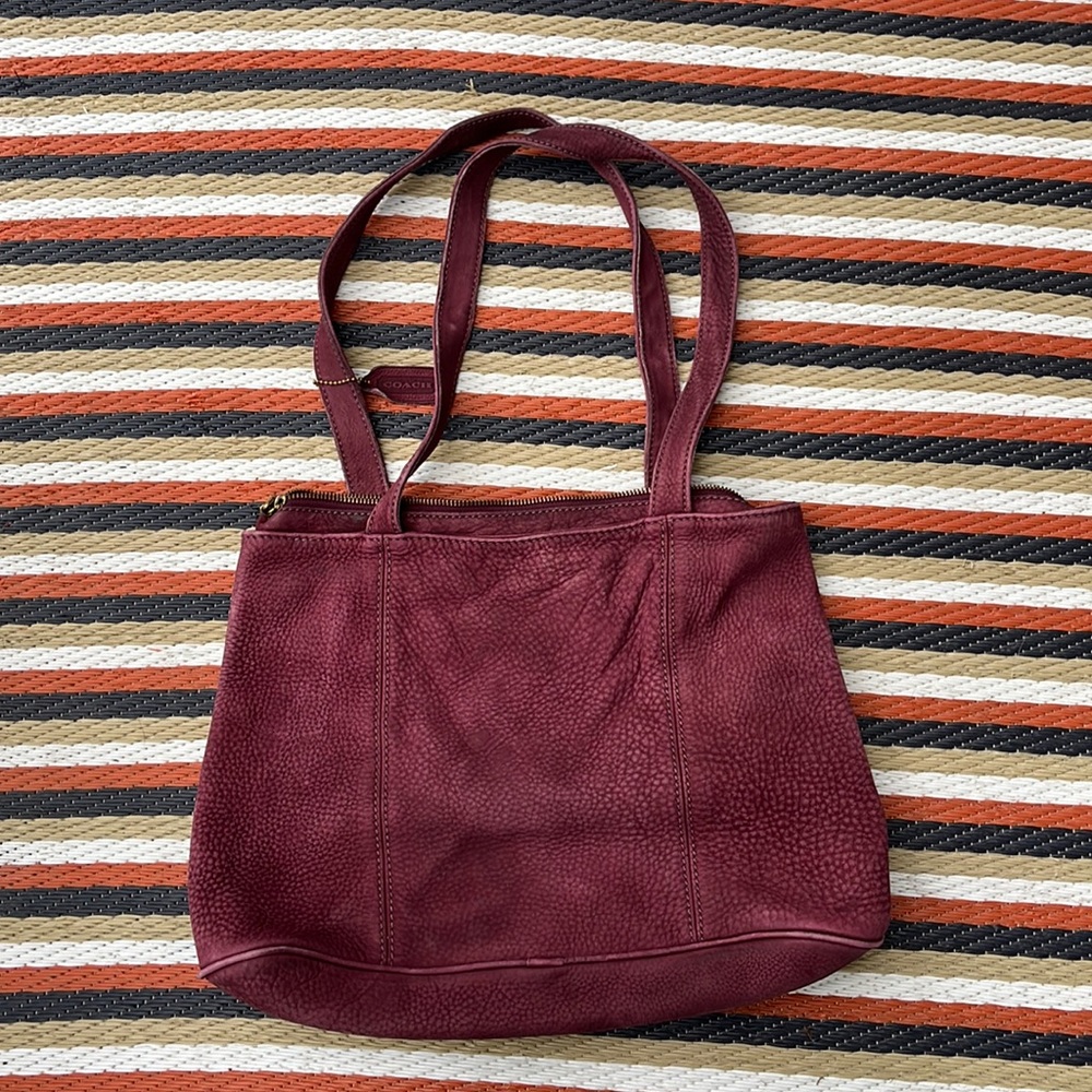 Vintage Purple Coach Y2K Purse